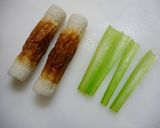 簡単！ちくわと小松菜のからし酢和え作り方2写真