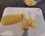 とうもろこしと鮭の炊き込みごはん作り方3写真