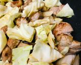 豚肉と新玉ネギ＆キャベツの生姜焼き作り方2写真
