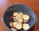 さつまいもの肉巻きフライ作り方1写真