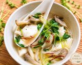 【豆腐のミニマルスープ🥣】温かい🌿胃にやさしい♪作り方3写真