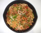 蓮根ミートソースパスタ♪簡単レシピ作り方14写真