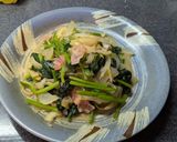 ほうれん草と玉ねぎの塩レモン炒め作り方6写真