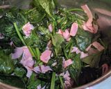 ほうれん草とベーコンの和風パスタ作り方5写真
