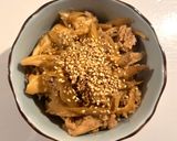 豚肉、牛蒡、舞茸の甘辛煮作り方7写真