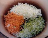 ゴロゴロ挽き肉のミートソース作り方1写真