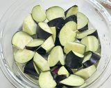 茄子と厚揚げの豚バラめんつゆ味噌炒め作り方3写真