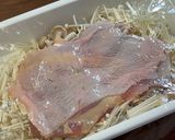 鶏肉ときのこのレンジ蒸し作り方5写真