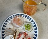 せいろで簡単！節約海鮮茶碗蒸し作り方1写真