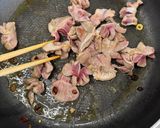 砂肝と小松菜のペペロンチーノ作り方4写真