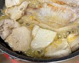 油なし、簡単、お肉、塩レモン蒸し焼き作り方6写真