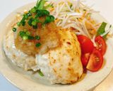 簡単ダイエット♡柚子胡椒香る鶏むね豆腐ハンバーグ作り方5写真