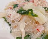 レンジで簡単！カニカマと春雨の中華煮作り方5写真