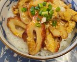 節約ランチ🌟ちくわと卵の甘辛丼作り方8写真