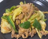 【回鍋肉】肉とキャベツの味噌炒め作り方8写真