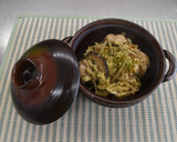 ごぼうと鶏肉の卵とじ作り方5写真