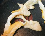 小鉢レシピ●鶏皮のひも焼き作り方1写真