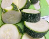 美味い❣️ごろっと豚ロースと夏野菜のトンテキ炒め作り方2写真