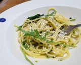 青唐辛子のペペロンチーノ♫セルバチコ添え作り方11写真