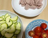 ズッキーニ炒め♪作り方1写真