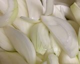 水なしで！玉ねぎの旨みたっぷり☆やさしい肉じゃが作り方1写真
