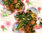 ♡☆春菊チャンプルー☆♡作り方10写真