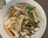 お一人様レンジ洋風お好み焼味豚平焼風作り方17写真