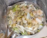 味付けはアサリダシダで海鮮かき玉スープ作り方1写真