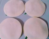 ＊餃子みたいな生つみれと大葉の挟み焼き＊作り方2写真