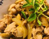 豚こまぎれ肉＆キノコの生姜焼き丼作り方4写真