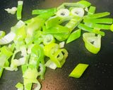 長ネギの青いところチャーハン作り方1写真
