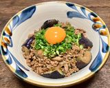 豚ひき肉とナスの麻辣丼作り方8写真