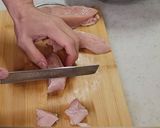 わしめし ヘルシー鶏むね肉で酢鶏!!作り方5写真