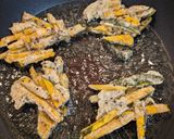 黒ごま香る♪かぼちゃかき揚げ作り方7写真