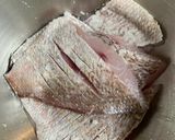 旬の血鯛を使って　ウハー　作り方1写真