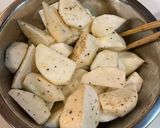 カブの粉チーズ焼き作り方2写真