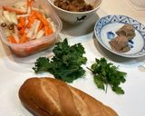 ルーロー飯のリメイクバインミー作り方1写真