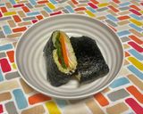 超簡単☆カレー風味の野菜おにぎらず♪♪作り方7写真