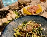 マグロと春菊のサラダ作り方3写真