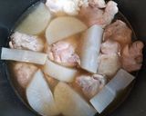 簡単今日の夕飯!時短鶏大根中華風煮物主菜作り方7写真