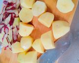 ＊簡単☆旬のズッキーニで鶏肉じゃが＊作り方3写真