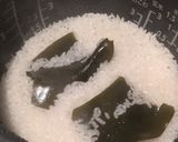 フキノトウとチーズと銀杏の稲荷寿司作り方3写真