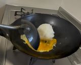 茹で蛸の端っこで作る、タコ飯風炒飯作り方3写真