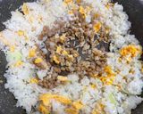美活⭐︎ 腸活⭐︎お酢としらすのさっぱり酢納豆炒飯作り方9写真