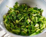 かぶの葉の醤油炒め作り方3写真