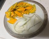 豚こま×かぼちゃの甘辛味噌炒め作り方1写真