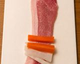 豚ロースの野菜巻き(生姜焼きタレ)作り方2写真