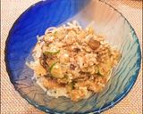 鯖缶で簡単・私の★濃厚冷や汁ぶっかけ麺作り方11写真
