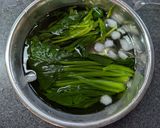 ほうれんそうのピーナッツバター＆胡麻和え作り方3写真