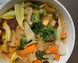 お一人様ピリ辛味噌味根菜たっぷり野菜炒め作り方19写真